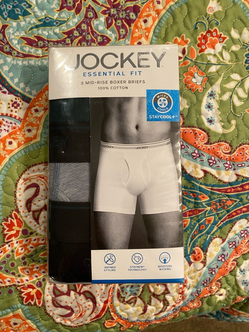 Jockey 3-Pack Boxer Briefs